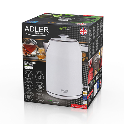 Kovová kanvica Adler 1,7 L STRIX